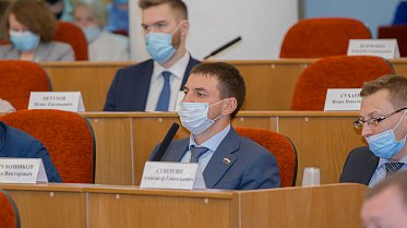 Заседание Законодательного Собрания Оренбургской области